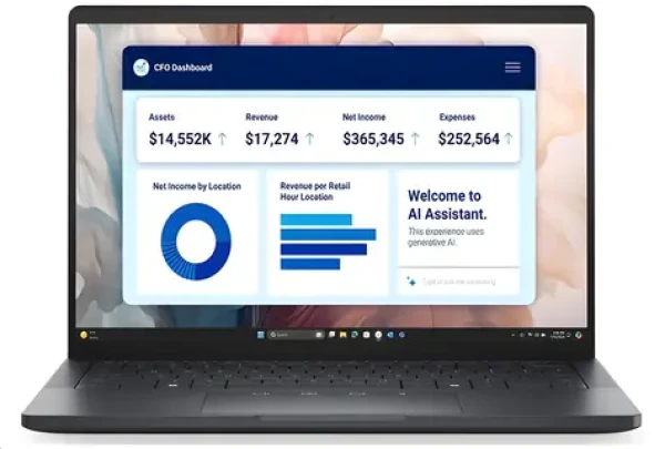 DELL Pro 13 Premium PA13250 šedá / Notebook / 13.3" QHD+ Touch / Intel Core Ultra 7 268V / 32GB / 512GB SSD / ARC 140V (GHGJ7)