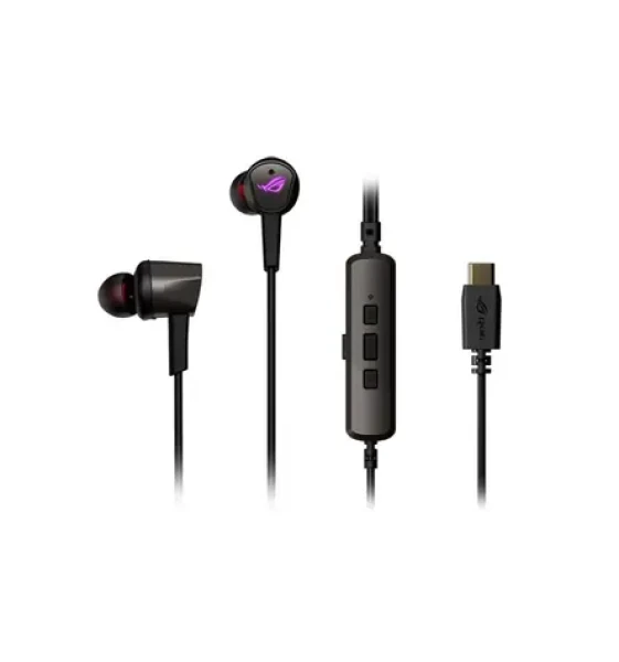 ASUS ROG Cetra II černá / Herní sluchátka s mikrofonem / USB-C (90YH02S0-B2UA00)