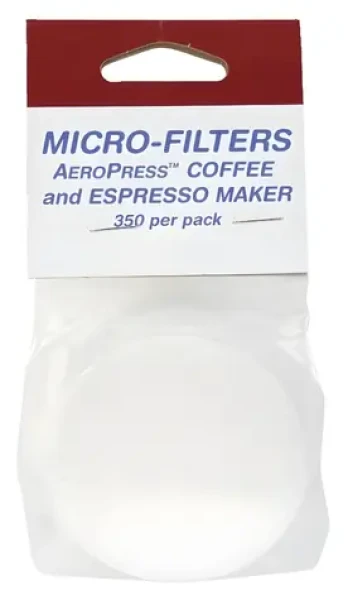 Papírové filtry pro AeroPress 350 ks / Filtry na kávu / Papírové / Bílé (81R24)