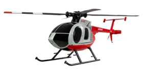 AMEWI RC helikoptéra MD500 šedá/červená