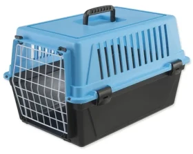 Ferplast Atlas 20 modrá / Přepravka pro psy a kočky / 58 x 37 x 32 cm / nosnost 8 kg (G84-73008799EPB3)