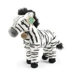 Plyšová zebra stojící 30 cm