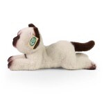 Plyšová kočka himalájská ležící 27 cm, ECO-FRIENDLY