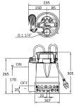 EVAK NEEMO VOX-5.03 NSAV, 230V, 0.25kW