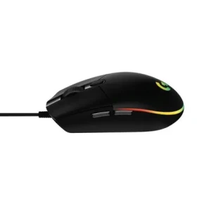 Rozbaleno - Logitech G203 Lightsync černá / drátová herní myš / 8000 DPI / 6 tlačítek / RGB Lightsync / rozbaleno (910-005796.Rozbaleno)