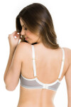Podprsenka IDA PLUNGE 19158 - Mediolano šedo-bílá 65H