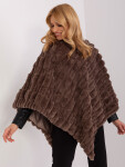 Poncho AT PN 2347.68 hnědý -FPrice UNI