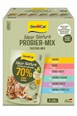 GimCat Near Nature kapsa mix 6x85g