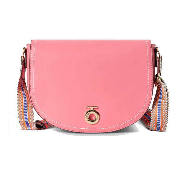 Trendy dámská crossbody Nibia, růžová