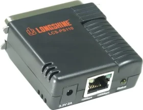 Longshine LCS-PS110-A / Tiskový server / 1x Parallel port / 10/100 Mbit/s (LCS-PS110-A)