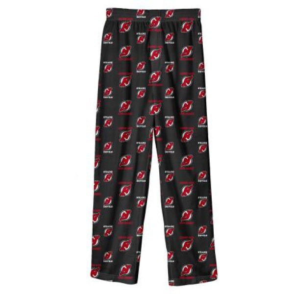 Outerstuff Dětské pyžamové kalhoty New Jersey Devils NHL Team Colored Printed Pant Velikost: Dětské L (11 - 12 let)
