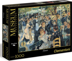 Puzzle Auguste Renoir: Bal du Moulin de la Galette 1000 dílků - Kinsmart