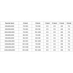 MEXEN/S - Lunar L sprchový kout čtvrtkruh křídlový levá 80 x 70, transparent, nikl kartáčovaný 833L-080L-070P-97-00