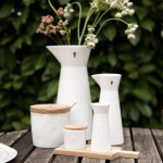 Räder Džbánek s cukřenkou Little Friends, bílá barva, dřevo, porcelán