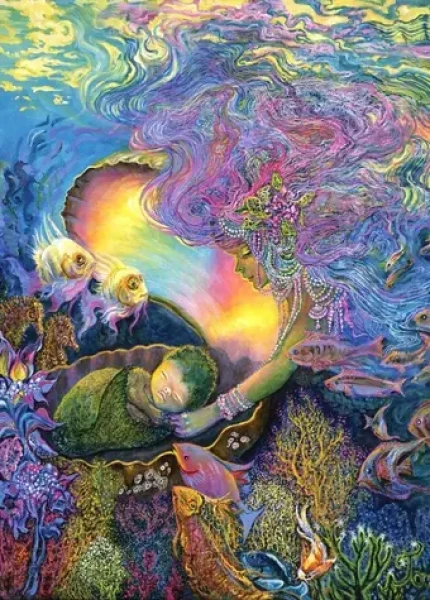 GRAFIKA Puzzle Zrození mořského dítěte