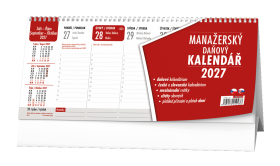 Stolní kalendář 2027 Baloušek Manažerský