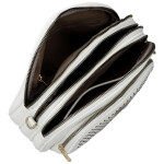 Trendy dámská koženková kabelka Lusy, bílá