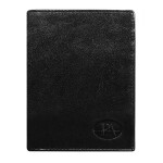 Luxusní pánská kožená peněženka černá Pietro