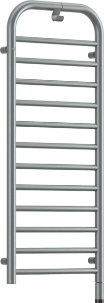 DEANTE - Silia matná ocel koupelnový radiátor, elektrický – výška 121 cm AGI_FG41E