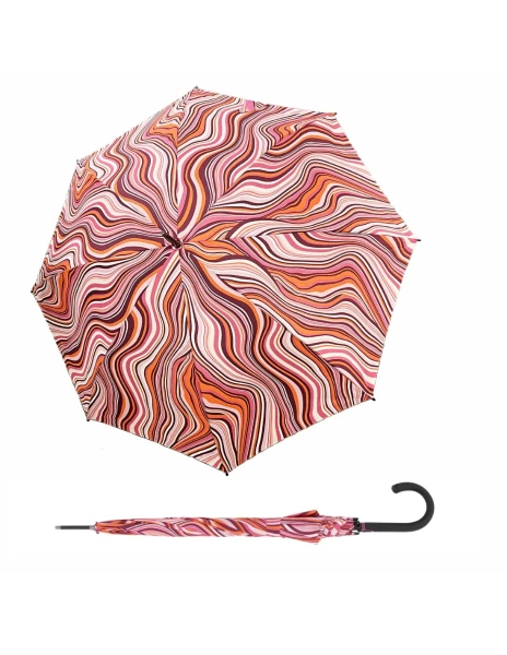 DOPPLER Fiber Flex AC Fresh berries- dámský holový vystřelovací deštník vícebarevný 740765FR01