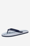 Pantofle Kappa 371G1LW White - Blue Marine - Grey Lt Lead Syntetický materiál