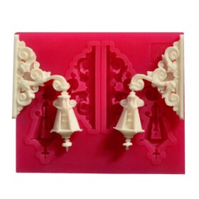 Cesil Silikonová forma Lucerny 5 x 3 cm