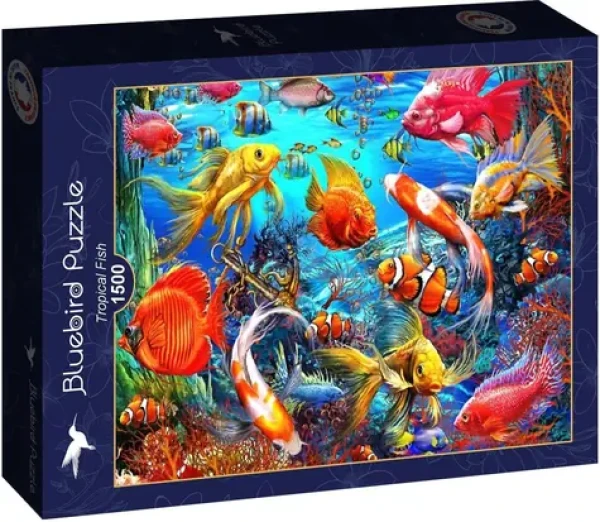 BLUEBIRD Puzzle Tropické ryby