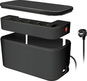 LogiLink LPS282U černá / Zásuvkový blok / 5x zásuvka / 1,5 m (LPS282U)