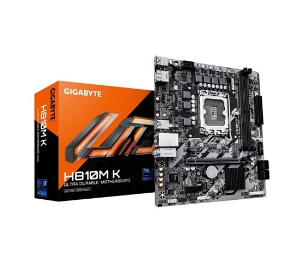 GIGABYTE MB Sc LGA1851 H810M K, Intel H810, 2xDDR5, 1xDP, 1xHDMI, mATX EDF_1706229