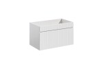 COMAD - Skříňka pod umyvadlo 80cm 1 zásuvka ICONIC WHITE 5907611654989