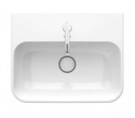 DURAVIT - Happy D.2 Plus Umyvadlo na desku, 50x40 cm, s přepadem, s otvorem pro baterii, bílá 2360500000