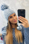 Dámská ušanka Emma K343 denim UNI