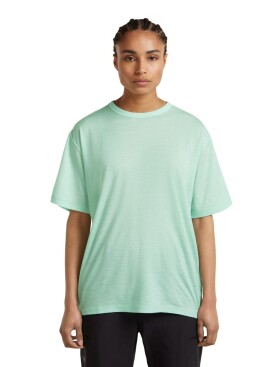 Dámské merino triko s krátkým rukávem ICEBREAKER Wmns 150 Tech Lite SS Relaxed Tee, Mint velikost: L
