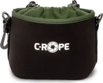 C-ROPE V2 černá, velikost S / Fotopouzdro / Neopren / 160 × 100 × 130 mm / s popruhem (CRP-CNB-S-BLK-2)