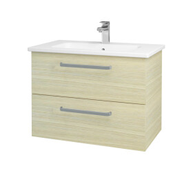 Dřevojas - Umyvadlová skříňka GIO SZZ2 80 - D04 Dub / Úchytka T01 / D04 Dub 82041A
