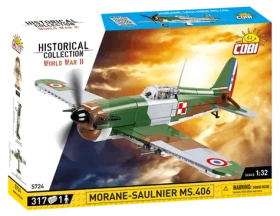 COBI 5724 Francouzský stíhací letoun Morane-Saulnier MS.406