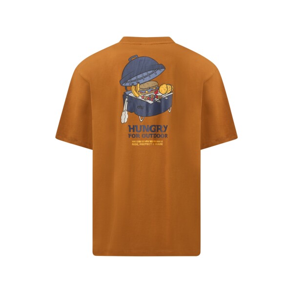 PICTURE M Hungry Otd S/S, Camel Coffee velikost: L