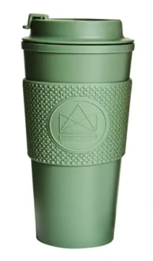 Neon Kactus Termohrnek s dvojitou stěnou 450 ml zelená / 0.45 L / plast (DB1607)