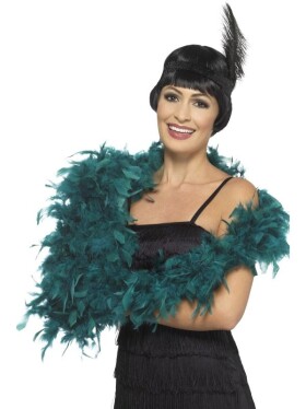 Boa modrozelené deluxe 180cm 80g