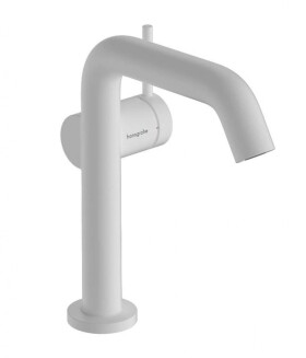 HANSGROHE - Tecturis S Umyvadlová baterie s výpustí Push-Open, CoolStart, EcoSmart, matná bílá 73342700