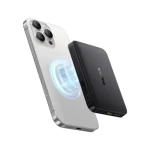 Baseus EnerFill FM12 černá / Powerbanka / 10000 mAh / Qi2 / 22,5W (E0028500)