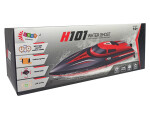 Mamido Motorový člun H101 na dálkové ovládání R/C 1:48 2,4 GHz červený