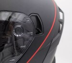 Helma na moto Xrc Trck red/blk - XL / černá