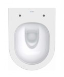 DURAVIT - D-Neo Závěsné WC se sedátkem SoftClose, Rimless, bílá 45870900A1