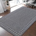 DumDekorace Venkovní koberec na terasu OUTDOOR PATIO 11 z polypropylenu Šířka: 120 cm | Délka: 170 cm