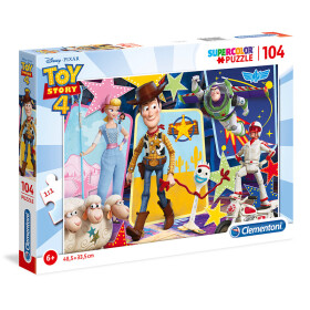 Clementoni Puzzle Supercolor Toy Story 4 / 104 dílků - Russ