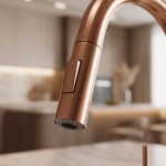 REA - Uzávěr s perlátorem pro kuchyňskou baterii Fresh Brush Copper REA-B9074