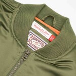 Mitchell & Ness Pánská bunda Toronto Raptors NBA Olive Heavyweight Satin Velikost: S