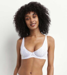 Dámská krajková podprsenka DIM DAILY DENTELLE UNDERWIRE BRA - DIM - bílá 80 B