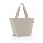 Nákupní taška přes rameno Reisenthel Shopper M Herringbone sand